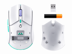HYPERX Pulsefire Haste 2 Core Wireless Gaming miš beli