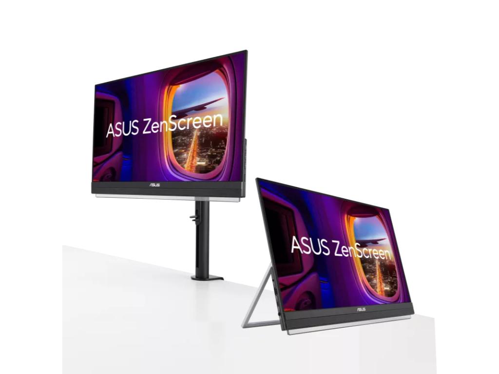Monitor ASUS MB229CF 21.5"/IPS/1920x1080/100Hz/5ms GtG/HDMI,USB-C/pivot,visina/zvucnici/crna - Слика 2