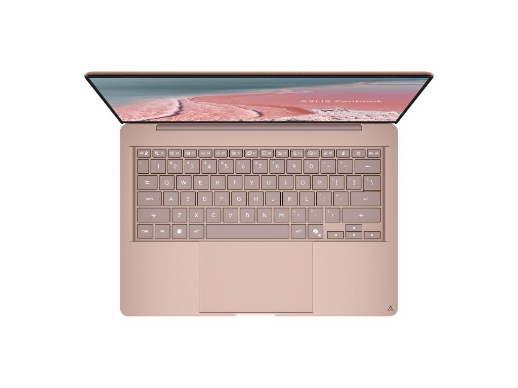 Laptop ASUS Zenbook 14 UX3480QA-U1097W W11H/14"WUXGA OLED/X1-26-100/16GB/256GB/backli/bez punj/koral - Слика 9