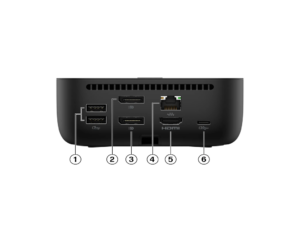 HP PSG Dock HP USB-C 100W G6 Universal/svi USB-C laptopovi/RJ45, 2DP, HDMI, 3 USB-A, 2 USB-C, audio/AC adap