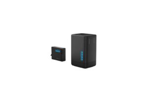 Punjac GOPRO Dual Battery Charger + Enduro 2 Battery MISSION 1 Series + HERO Black