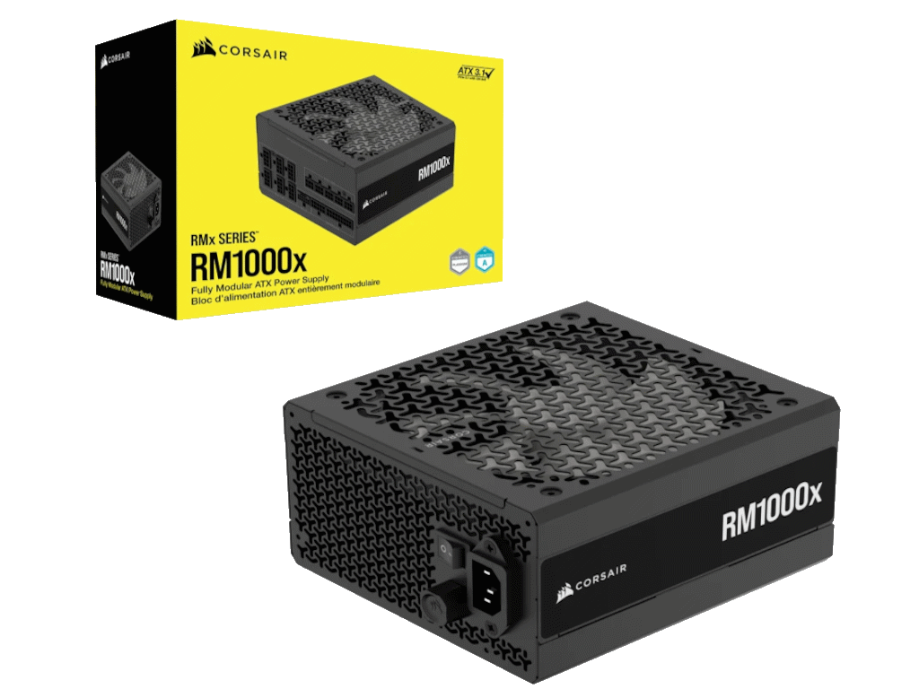 Napajanje CORSAIR RMX RM1000x 1000W/modularno/ATX 3.1/GOLD/crna (EU) - Слика 2