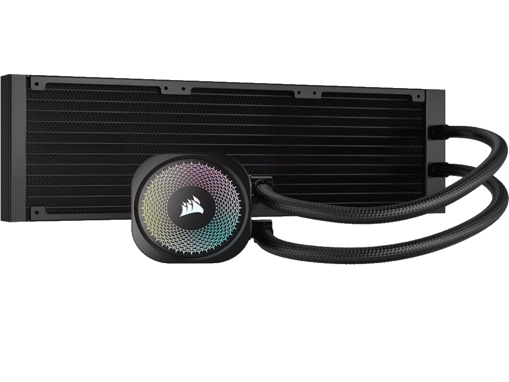 Kuler za CPU CORSAIR NAUTILUS 360/ARGB/360mm/triple fan/vodeno hladenje/crna - Слика 5