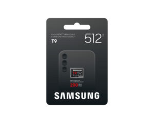 SAMSUNG T9 Memorijska kartica microSDXC UHS-I U3 V30 A2 512GB MB-MH512T