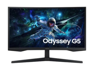 Monitor SAMSUNG LS27CG552EUXEN 27"/VA,zakrivljen/2560x1440/165Hz/1ms MPRT/HDMI,DP/freesync/VESA/crna