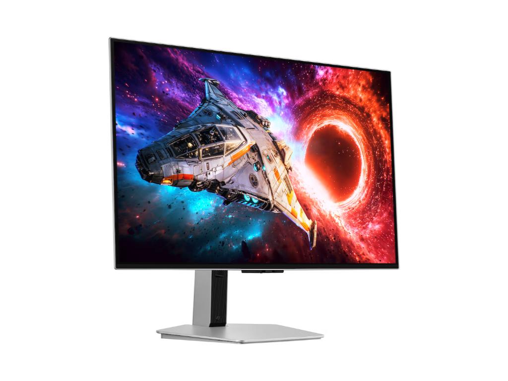 Monitor SAMSUNG LS32HG800SUXEN 32"/OLED/3840x2160/240Hz/0.03ms/HDMIx2,DP,USB-C/G-sync/pivot/srebrna - Слика 2