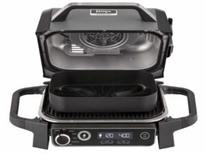 Gril NINJA OG701EU Woodfire Electric Outdoor BBQ Grill & Smoker/ 2400W/ crna