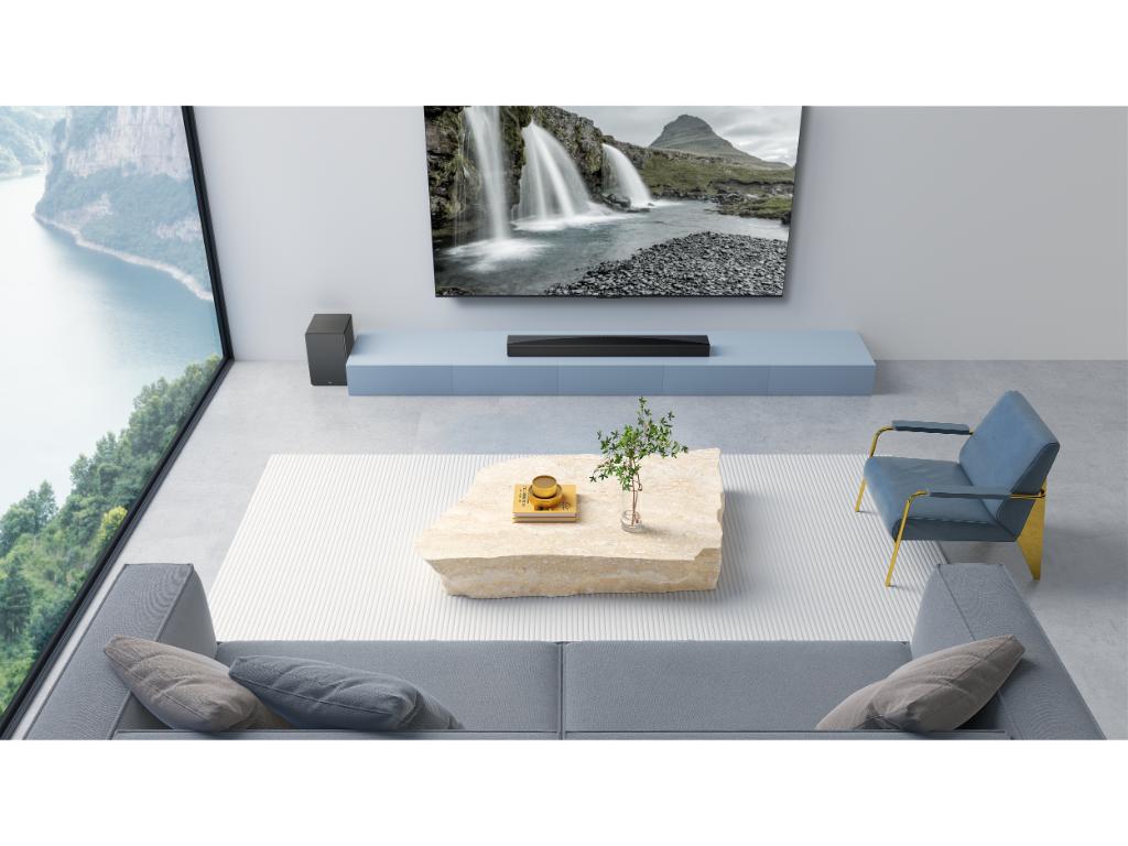 Soundbar TCL Q65H/Wireless SW/DTS:X/Dolby Atmos/580W/96dB/AI sonic/crna - Слика 11