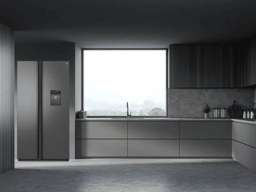Frižider TCL RP631SSE1/samostojeci/kombinovani/SbS/Total No Frost/E/631L/176,8x92x73,5cm/siva - Слика 8