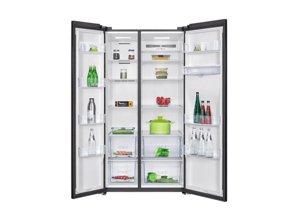Frižider TCL RP631SSE1/samostojeci/kombinovani/SbS/Total No Frost/E/631L/176,8x92x73,5cm/siva - Слика 3