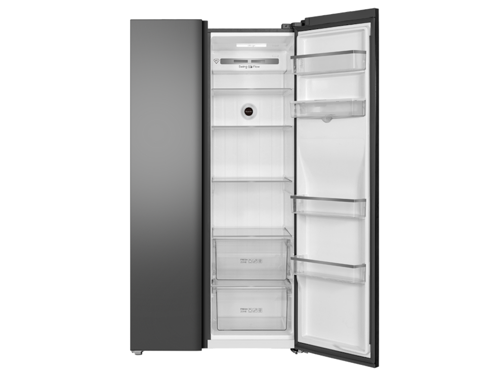 Frižider TCL RP631SSE1/samostojeci/kombinovani/SbS/Total No Frost/E/631L/176,8x92x73,5cm/siva - Слика 6