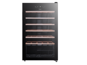 Vinska vitrina TESLA RW092M G/93L/47x47x84,5cm/crna