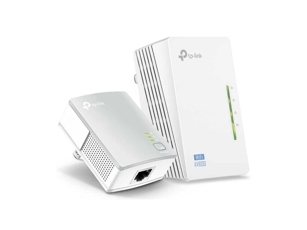 Powerline adapter TP-LINK TL-WPA4220KIT Wi-Fi/AV600/600Mbps/300Mbps/HomePlug AV/WPA4220-PA4010/300