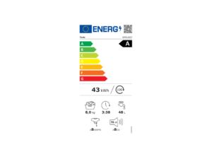Veš mašina TESLA WF81480T inverter/8kg/1400 obrtaja/A/85x59,5x53cm/bela