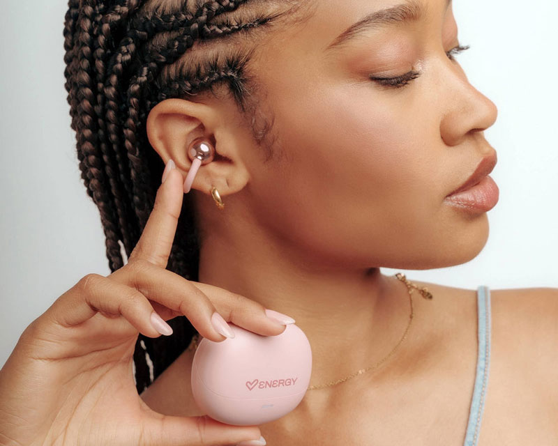ENERGY SISTEM Rose StreetPods slušalice roze (M50129) - Слика 4