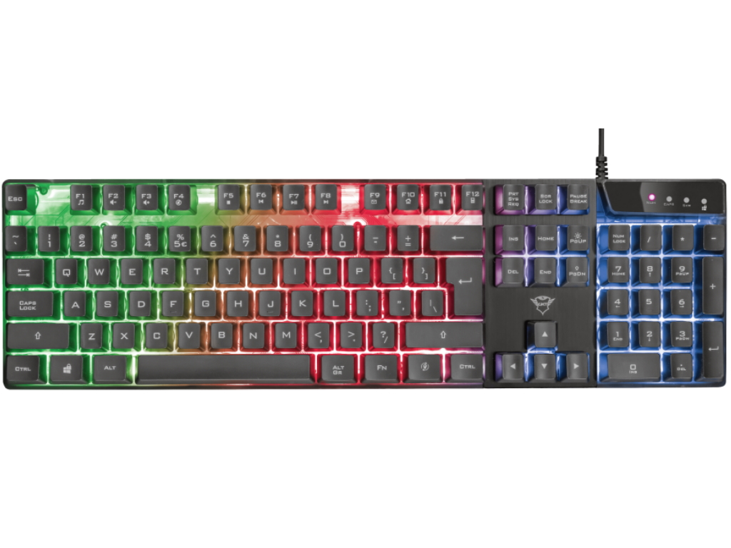 Tastatura TRUST GXT 835 AZOR žična/RGB/gaming/crna - Слика 2