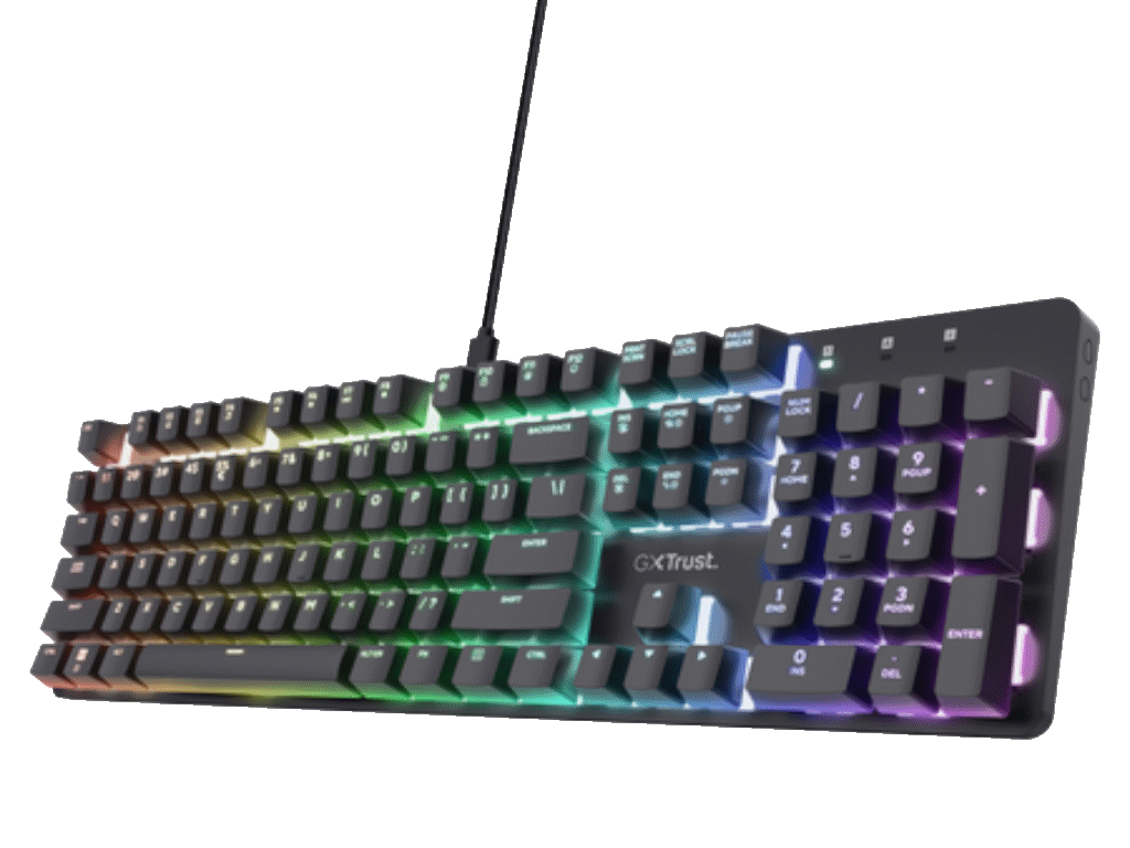 Tastatura TRUST GXT871 ZORA mehanicka/US/RGB/crna - Слика 3