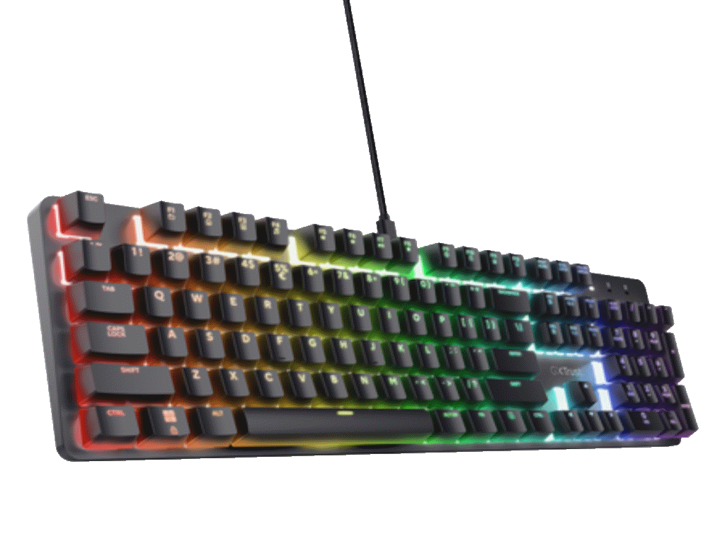 Tastatura TRUST GXT871 ZORA mehanicka/US/RGB/crna - Слика 4
