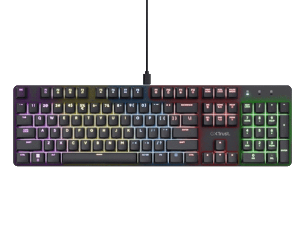 Tastatura TRUST GXT871 ZORA mehanicka/US/RGB/crna - Слика 2