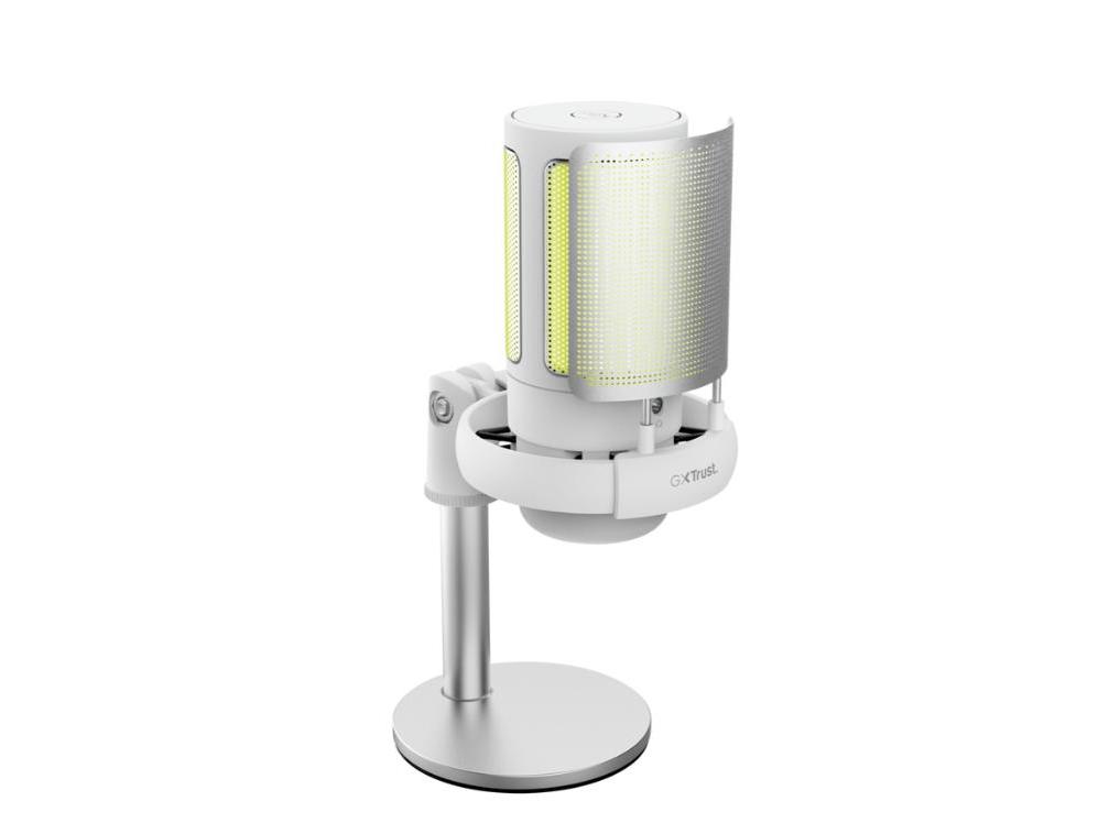 Mikrofon TRUST GXT238W AURON USB MICROPHONE WHT - Слика 3