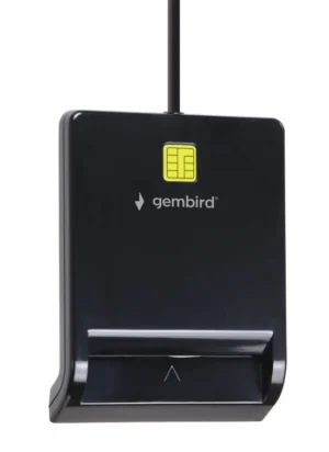 FD2-SCR Gembird Smart card reader USB 2.0 Citac za licne karte, saobracajne, bankarske