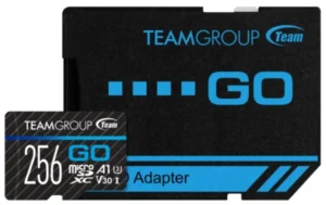 TEAM GROUP TeamGroup MICRO SDHC/SDXC 256GB GO UHS-I U3 V30, 100/50MB/s +SD Adapter TGUSDX256GU303