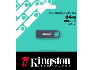 KINGSTON 64GB DataTraveler SE9 G3 USB 3.2 Gen1 KE-U2X64-1AC