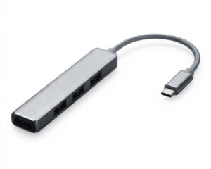 E-GREEN USB 3.1 tip C - HUB (3 port USB 3.0 + 1port fast ethernet
